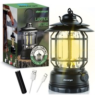 RETRO KEMPINGOVÁ LAMPA PRE STAN COB TORCH