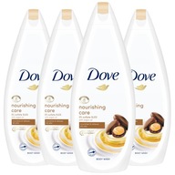 Dove výživný sprchový gél ošetrujúci olej 4x750ml