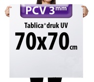 Tabuľa Sign UV potlač PVC doska 3mm 70x70cm