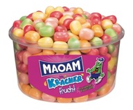 MAOAM Kracher Šumivé rozpustné ovocné žuvačky 1200g z Nemecka