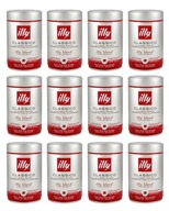 Illy Classico mletá káva 250 g 12 ks.