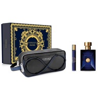 Versace Pour Homme Dylan Blue set toaletná voda s rozprašovačom 100ml + miniat P1