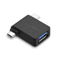 Ugreen USB OTG adaptér USB 3.2 Gen 1 (5Gbps) - USB typu C / mikrofón