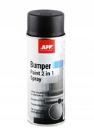 APP Bumper Paint Spray 400ml Structural black