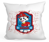 VANKÚŠ PAW PATROL 40x40 DARČEK + AKÉKOĽVEK MENO