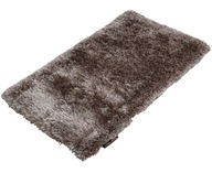 Vysoko kvalitný hustý hnedý BOHO koberec 60 x 110