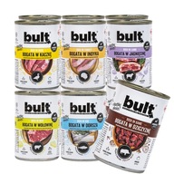 BULT Wet krmivo pre psov Mix príchutí 12x400g