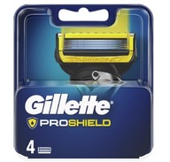 Náhradné čepele Gillette Proshield Nože Zásobníky na holenie 4 ks.