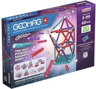 Geomag Glitter Recyklované magnetické bloky 60 ks