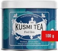 Čaj rooibos s príchuťou Kusmi FEEL ZEN, 100G plechovka