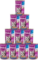 WHISKAS Želé z tuniaka pre dospelých 12 x 400 g