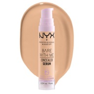 Kozmetika - NYX PM Bare With Me Concealer Serum 04 Beige