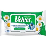 Vlhčený toaletný papier Camomile VELVET