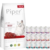 DOLINA NOTECI Piper s hovädzím mäsom 3 kg + 15x100g