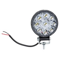 Okrúhla mini LED pracovná lampa 27W 12V 24V