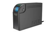 Núdzový zdroj Ever ECO 500 LCD (500VA/300W, 4xIEC, USB, RJ-45, LCD)