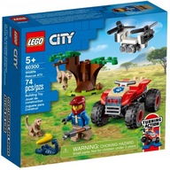 LEGO City 60300 Quad Dron na záchranu zvierat 5+