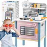 Drevená kuchynka pre deti s doplnkami Viga Toys