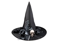 Čierny čarodejnícky klobúk Čarodejnica svätého Ondreja