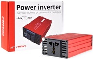 AUTO INVERTOR 24/230V 300-600W 2xUSB