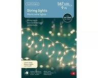 Micro 567 LED vonkajšie svietidlá, teplá biela, 9m