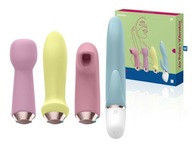 SADA 4 ÚŽASNÝCH ŠTYRI USB STIMULÁTOROV SATISFYER