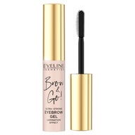 EVELINE COSMETICS Brow & Go gél na obočie, bezfarebný, transparentný, silný, 6ml