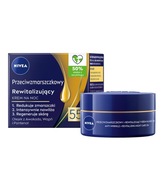 NIVEA Revitalizačný nočný krém proti vráskam 55+, 50ml