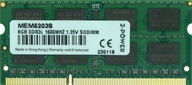 RAM SODIMM DDR3 PC3L 8GB 1600MHz CL11 1,35V