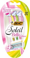 BIC DÁMSKY holiaci strojček Bic SOLEIL 4 3 ks.