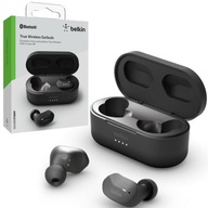 Bezdrôtové slúchadlá do uší BELKIN AUC001 bluetooth BLACK NEW + puzdro