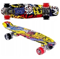 SKATEBOARD PENNY BOARD DOSKA so svietiacimi kolieskami