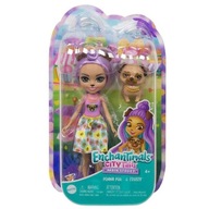 ENCHANTIMALS. PENNA PUG + TRUSTY HKN11, MATTEL