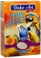 oranžový piesok pre exotické vtáctvo 1,5 kg