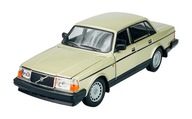 WELLY VOLVO 240 GL ZLATÁ 1:24 NOVÝ KOV