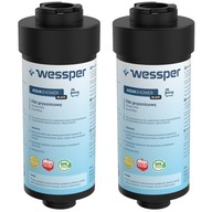 2x KDF sprchový filter pre sprchovú hlavicu Wessper Aqua Black