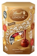 Lindt Lindor ASSORTED pralinky, mix 4 príchutí, 200 g