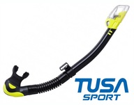 TUSA potápačský šnorchel HYPERDRY ELITE II SP0101 QBFY suchý ventil čierno-žltý