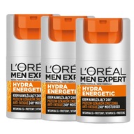 LOREAL Men Expert Krém proti známkam únavy 50 ml x3