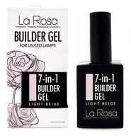 La Rosa Nail Gel Builder Foundation 7v1 Light Beige UV/LED 15 ml