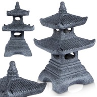 JAPONSKÁ pagoda, dekoratívna záhradná figúrka do záhrady, na balkón, terasu