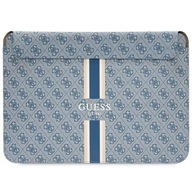 Taška na notebook Guess GUCS14P4RPSB blue Sleeve 4G Stripes