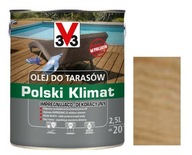 V33 TERASOVÝ OLEJ LESK KLÍMA ČISTÝ 2,5L