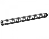 Patch panel 19 palcov 24x 1U DN-91411