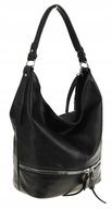The Grace bags Dámska ekologická kožená kabelka LH2427 Black
