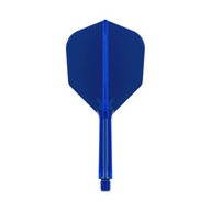 Target K-Flex System Feathers + Dart Shafts Blue Inter No.6