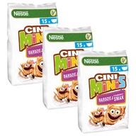 Raňajkové cereálie Nestle Cini Minis Cinnamon x3