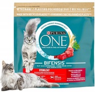 Sterilizované suché krmivo pre mačky Purina ONE Sterilcat hovädzie 1,5 kg