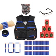 NERF KIT ŠÍPOVÁ VESTA TERČE BANDANA 6 V 1