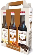 Monin kávový sirupový set 3x250ml Kávový set